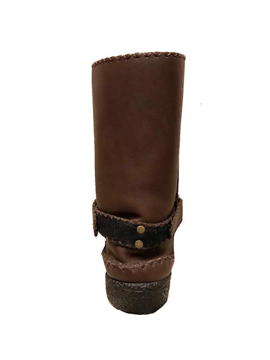 Leather Sheepskin Boots