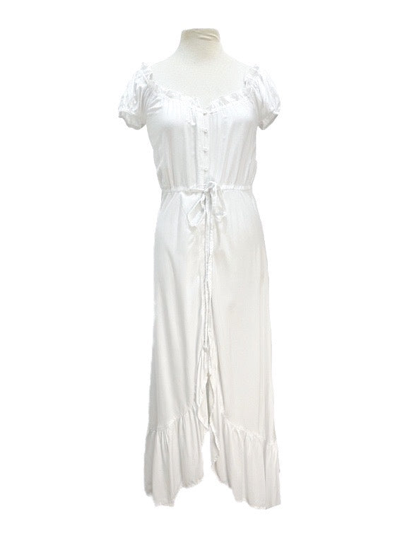 Long Lizzy dress with buttons - various