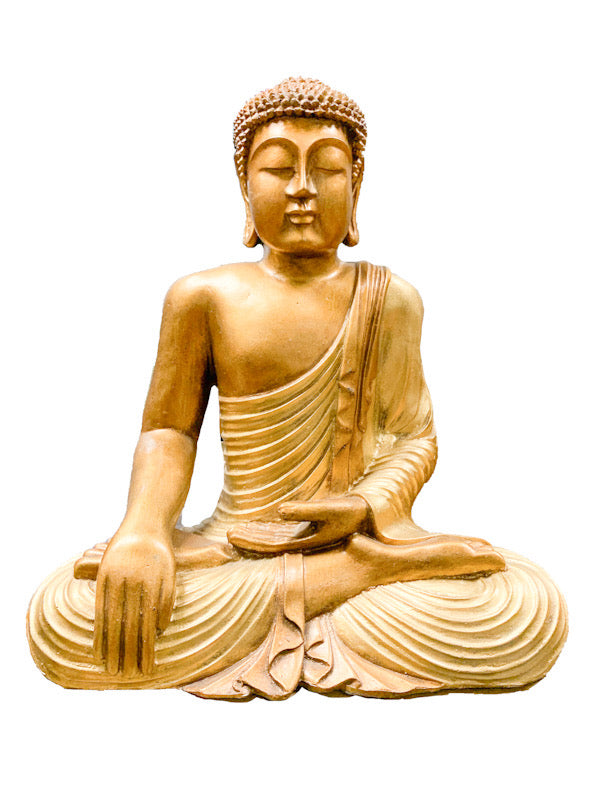 Buddha - hand on knee 40cm various