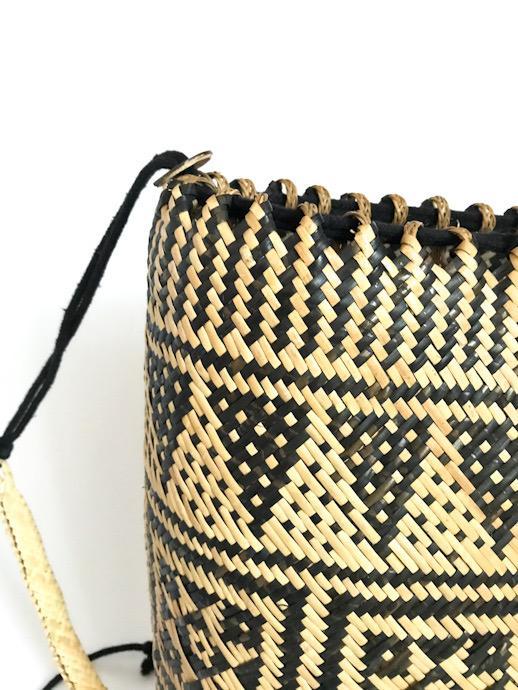 Rattan Basket Backpack