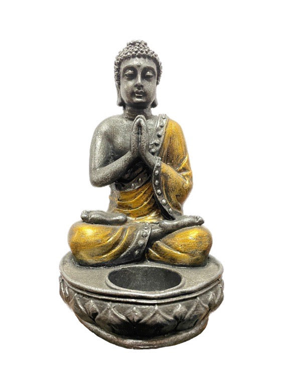 Buddha Candle Holder 17cm - various