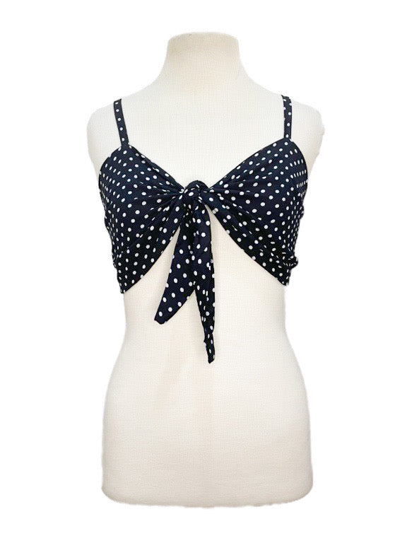 Front tie, adjustable bra top - various