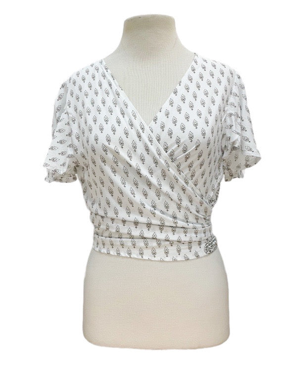 Wrap top with three ways to wear - various