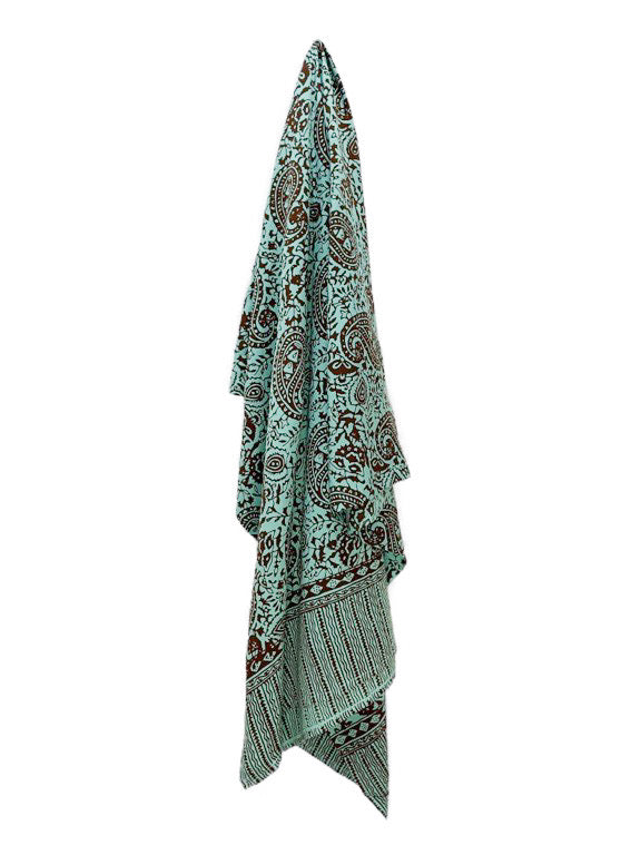 Large batik sarong/ table cloth/ throw 190 x 110cm - various