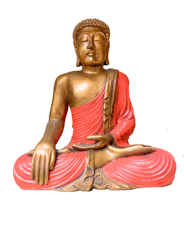 Buddha - hand on knee 40cm various