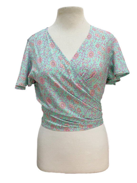 Wrap top with three ways to wear - various
