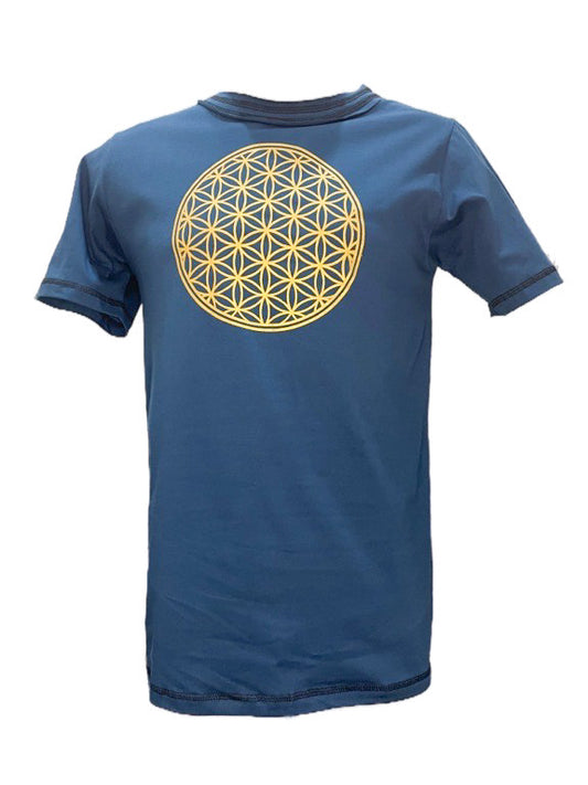 Mens T-Shirt with Flower of Life print