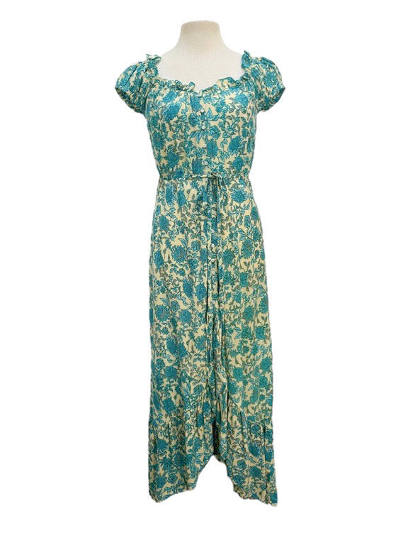 Long Lizzy dress with buttons - various