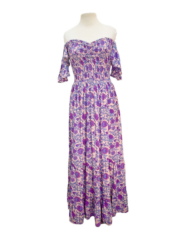 Rylee off the shoulder shirred dress - various