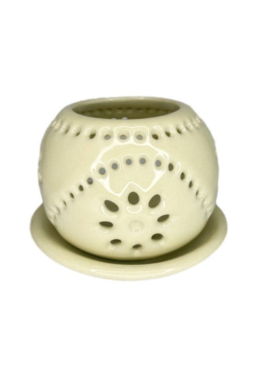 Ceramic candle holder/oil burner - various