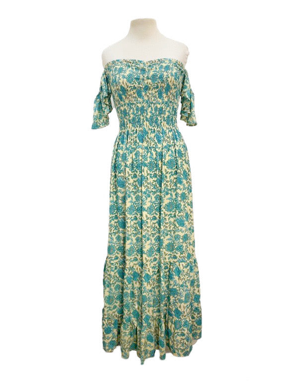 Rylee off the shoulder shirred dress - various