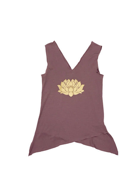 Tank top - asymmetrical hem