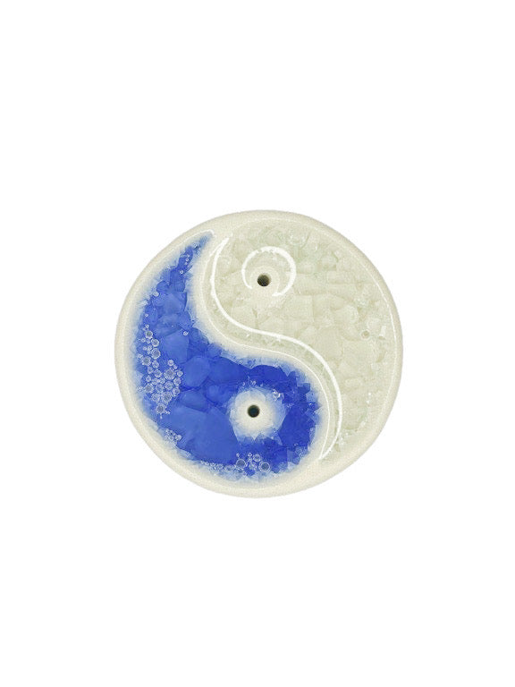 Ceramic incense holder - Yin Yang - various