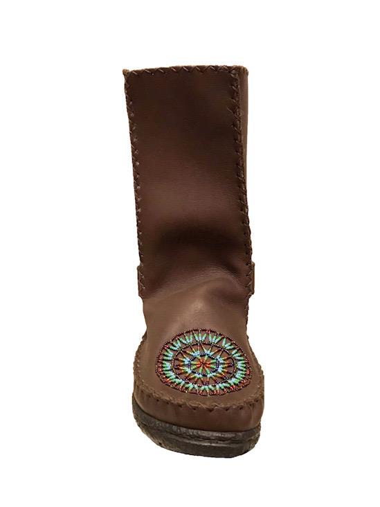 Leather Sheepskin Boots