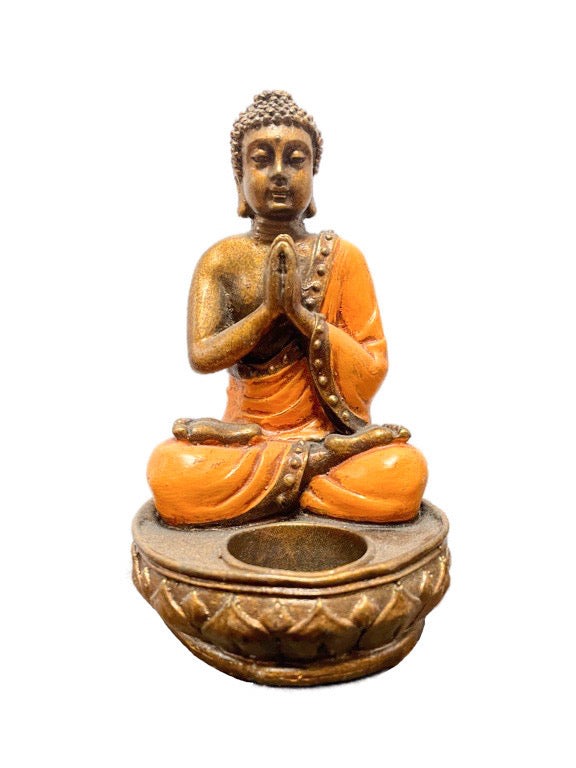 Buddha Candle Holder 17cm - various