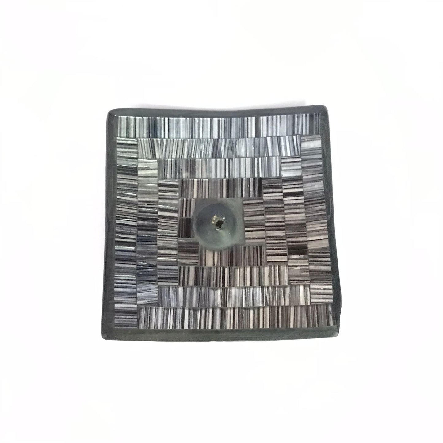 Mosaic Incense Holder - Square