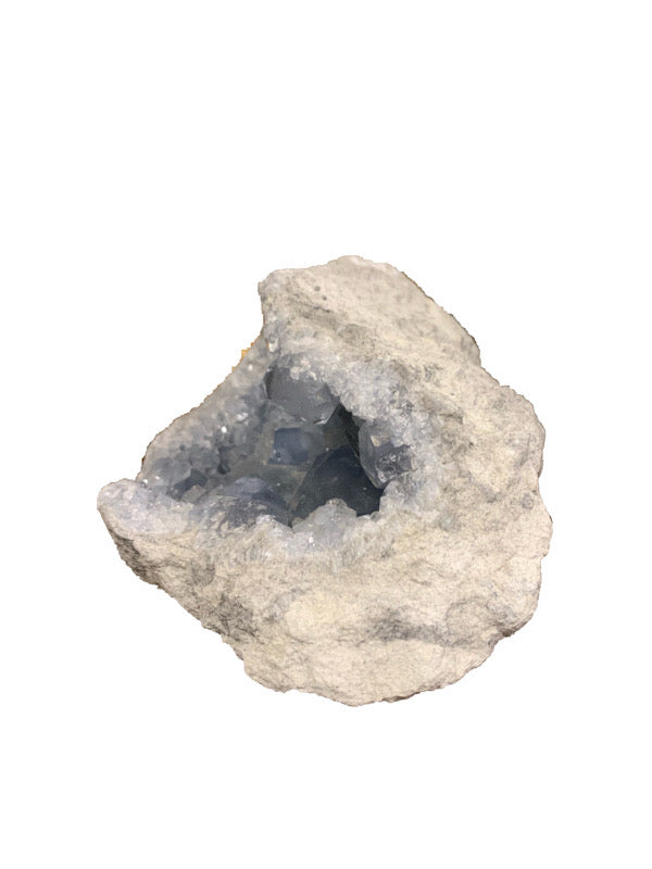 Celestite Cluster - Large Size with Beautiful Blue Crystals
