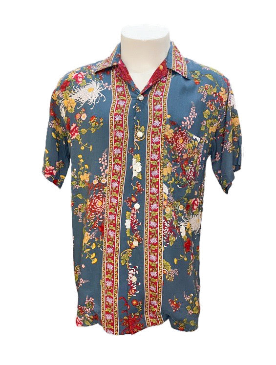 Bradley - printed bowling shirt - various prints