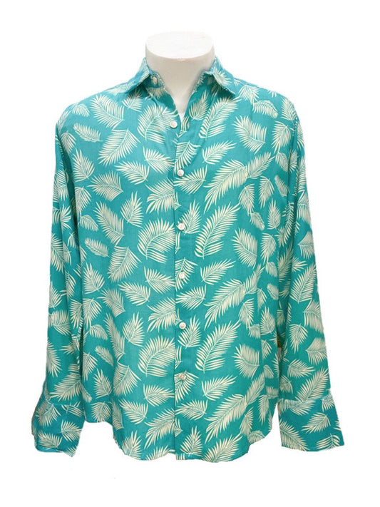 Chic Long Sleeve Rayon Voile Shirt for Effortless Style