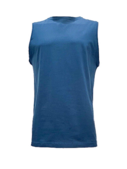 Mens crew neck tank top