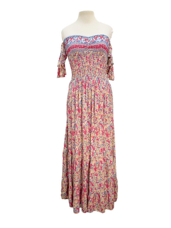 Rylee off the shoulder shirred dress - various