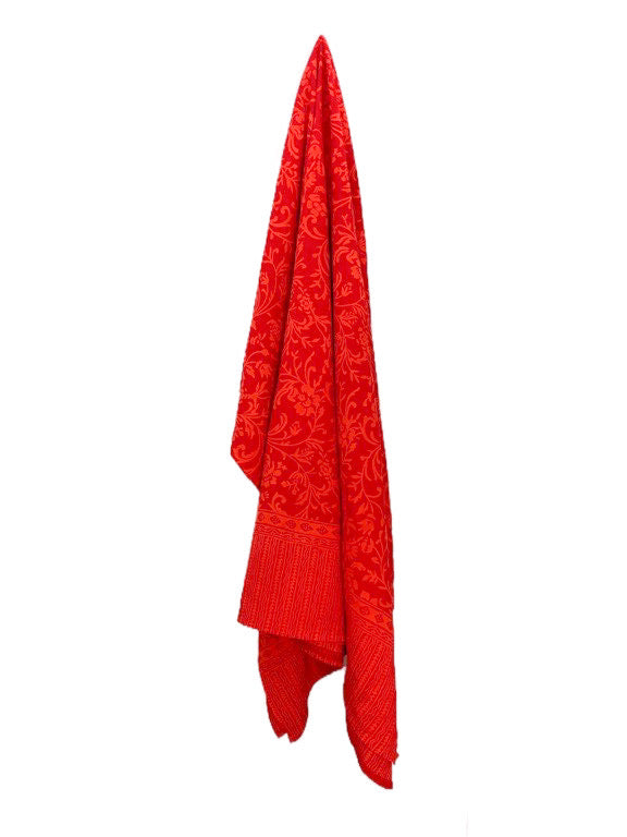 Large batik sarong/ table cloth/ throw 190 x 110cm - various
