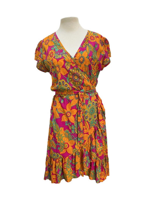 ❤Lily short wrap dress - various