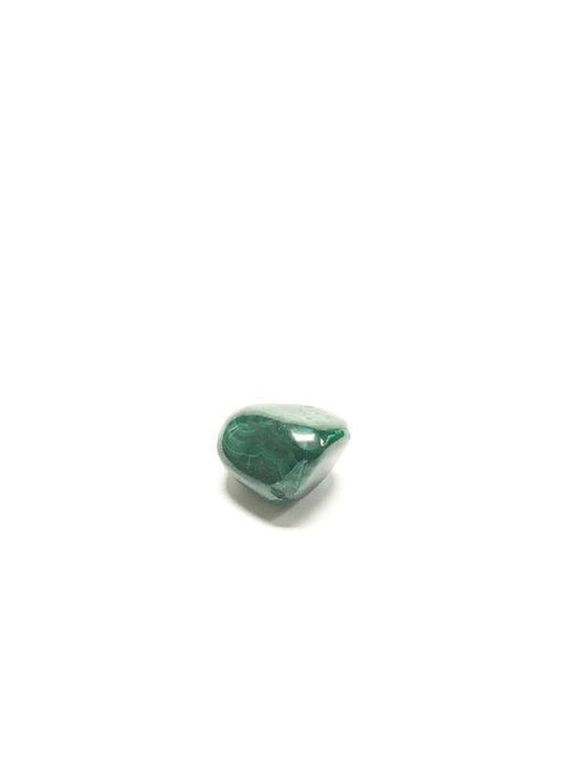 small crystal - smooth malachite - small