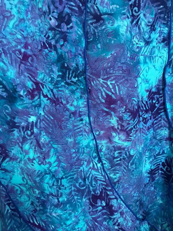 Summer Skirt - diagonal panel skirt 63cm long