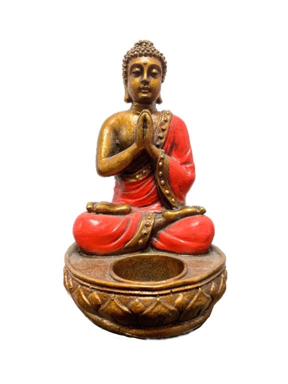 Buddha Candle Holder 17cm - various