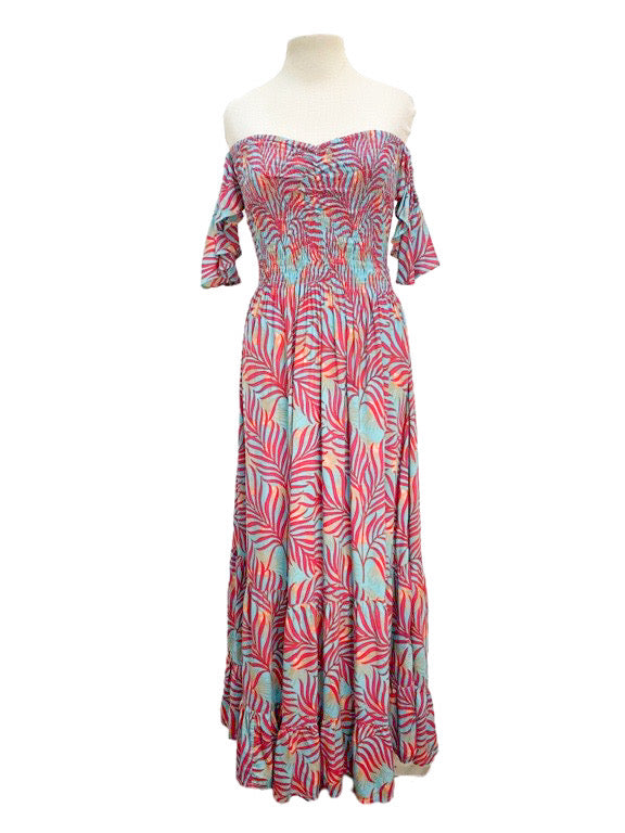 Rylee off the shoulder shirred dress - various