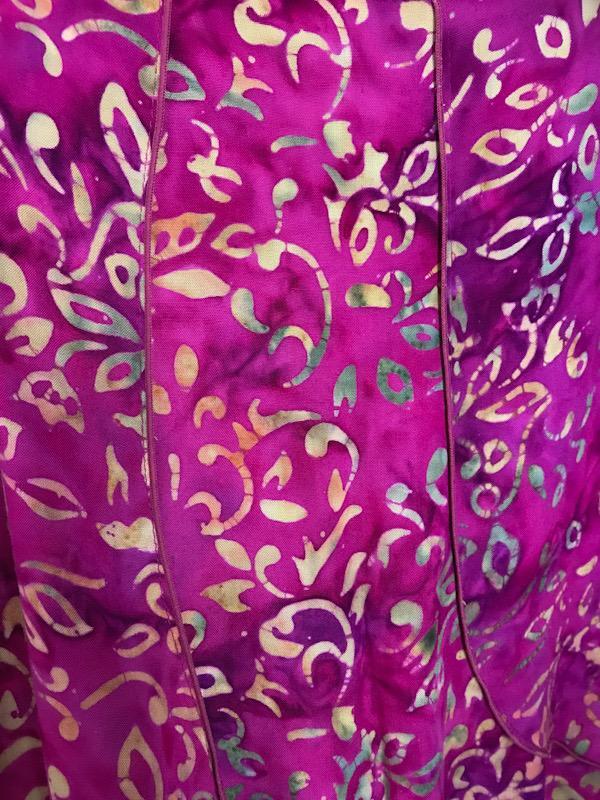 Summer Skirt - diagonal panel skirt 63cm long