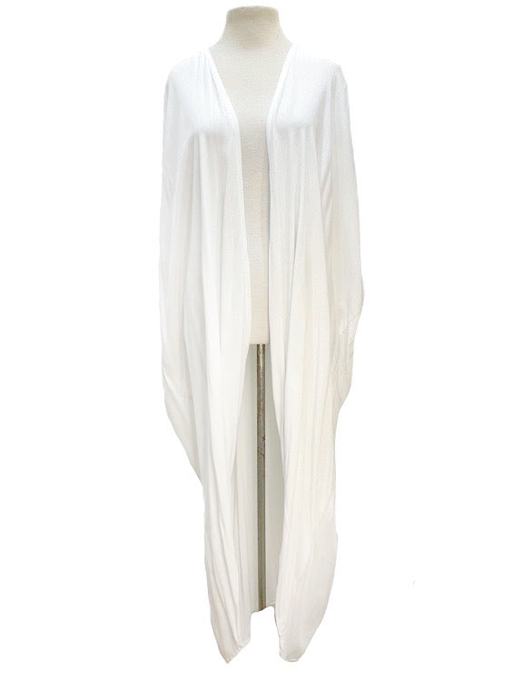 Kimono jacket long with belt - various