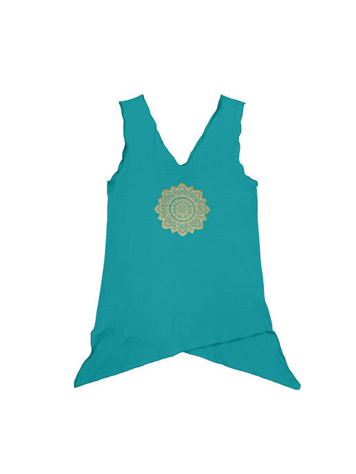 Tank top - asymmetrical hem