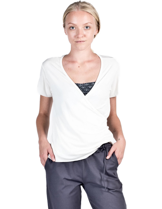 Wrap top - bamboo