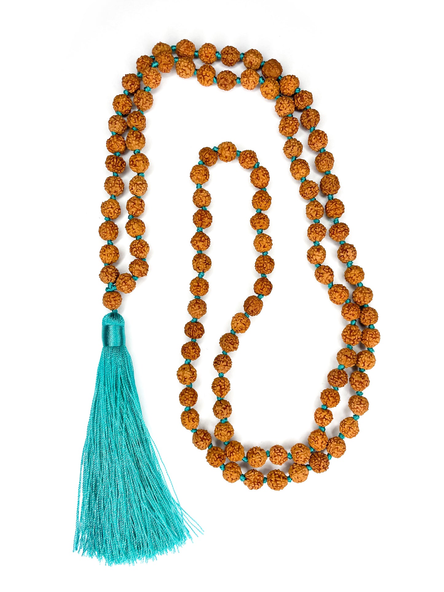 Rudraksha meditation necklace - 8mm - various