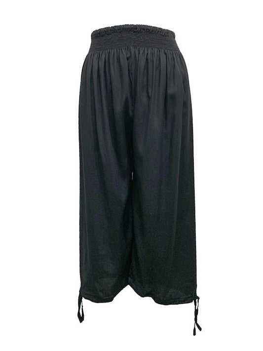 ❤Karina 3/4 shirred waist pants - various colours