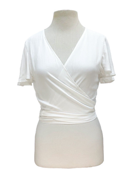 Wrap top with three ways to wear - various