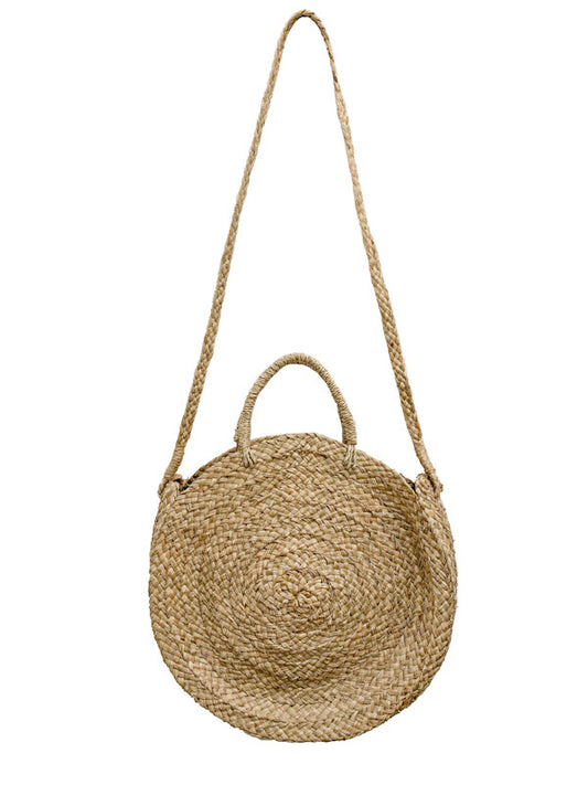 ❤Round straw bag