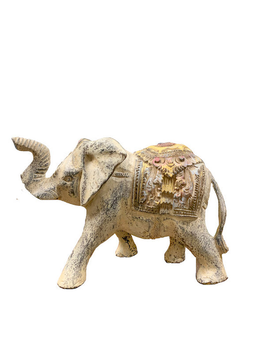 Elephant - wooden hand carved