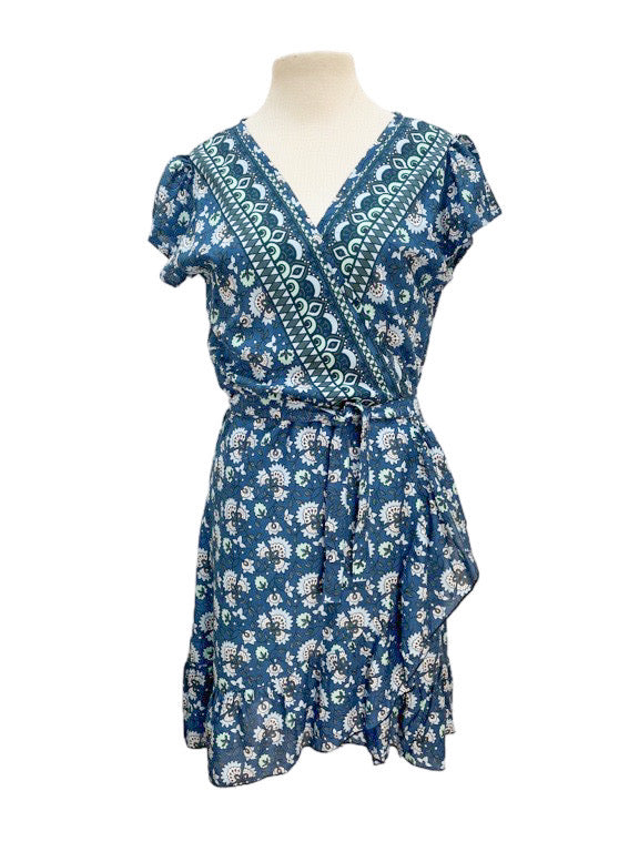 Lily short wrap dress - various