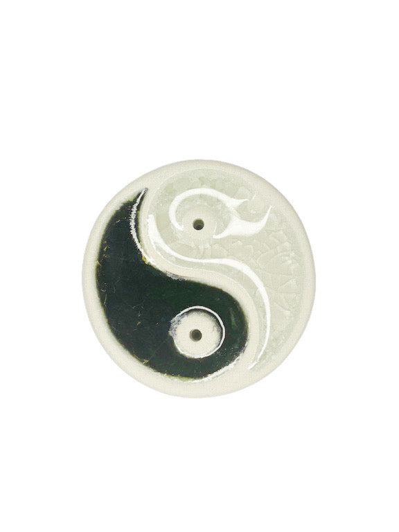 Ceramic incense holder - Yin Yang - various