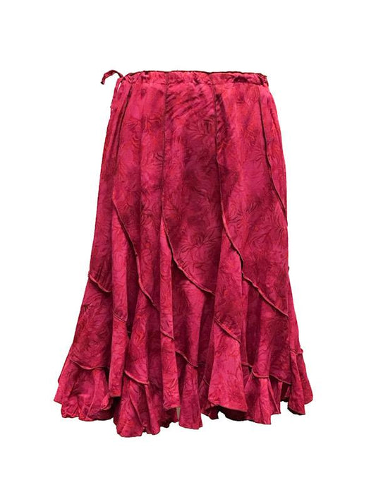 Summer Skirt - diagonal panel skirt 63cm long