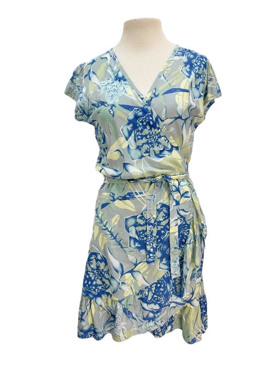 Lily short wrap dress - various