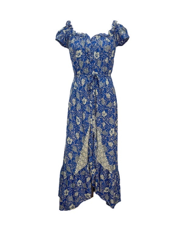 Long Lizzy dress with buttons - various