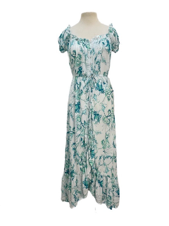 Long Lizzy dress with buttons - various