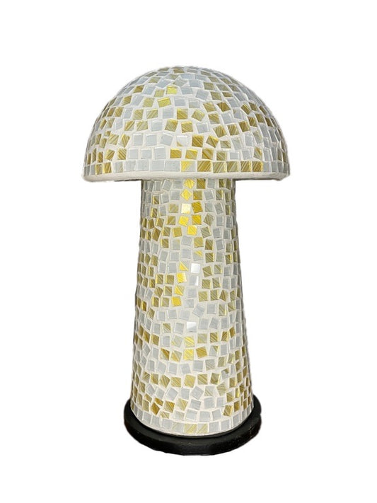 Mushroom mosaic light 35cm - various colours