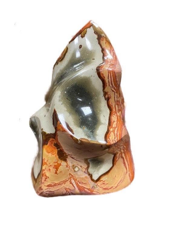 Large crystal - Polychrome jasper flame 0,96kg