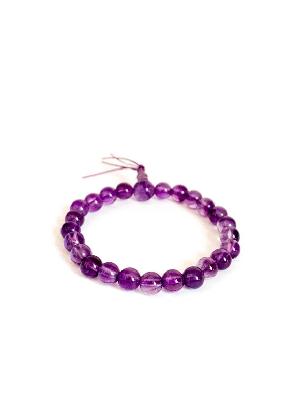 Amethyst 8mm Bracelet