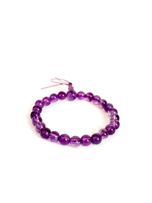 Amethyst bracelet - 8mm